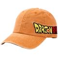 Men's Goku Orange Dragon Ball Z Washed Adjustable Hat