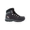 Hikingschuh JACK WOLFSKIN "REFUGIO TEXAPORE MID W", Gr. UK 4,5 - EU 37,5, Normalschaft, lila (schwarz, steel, lila), Main Material Second Material 100% Polyamide Lining Sole 100% Rubber/ EVA, Schuhe
