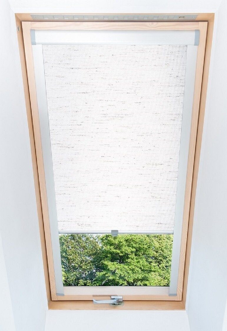 Dachfensterrollo Thermo verdunkelnd passend für Velux S08 Natur Image