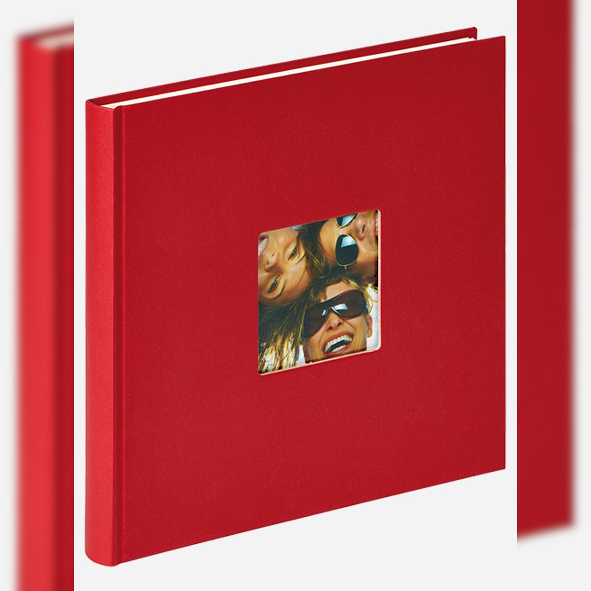 Designalbum Fun, rot, 26X25 cm Image