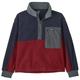 Patagonia - Kid's Microdini 1/2 Zip Pullover - Fleecepullover Gr XS rot/blau