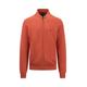 Fynch-hatton Cardigan-Zip, Structure Herren orient red, Gr. 3XL, Baumwolle, Männlich Jacken indoor