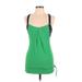 Lululemon Athletica Active Tank Top: Green Activewear - Women's Size 6