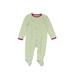 Baby Gap Long Sleeve Outfit: White Bottoms - Size 6-12 Month