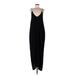Love Stitch Casual Dress - High/Low: Black Dresses - Women's Size Medium