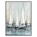 Casa Fine Arts Point Of Sail II Framed On Canvas by Susan Jill Print Canvas in Blue/Gray/White | 41.5 H x 31.5 W x 2 D in | Wayfair 68312-01