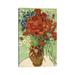 iCanvas 'Vase w/ Daisies & Poppies' by Vincent Van Gogh Painting Print on Canvas | 1 Panel,41" H x 27" W x 1.5" D | Wayfair 1319-1PC6-40x26