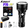 KDULIT – lampe de poche tactique LED L2 P70 puissante torche d'extérieur Rechargeable par USB