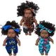 Poupées Noires Réalistes pour Fille Nouveau-né Afro-Américaine Enfant en Bas Âge de 2 à 7 ans