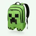 creeper Nylon Bag minecrafte backpack creeper model Funny Student Outdoor sports school bag toy