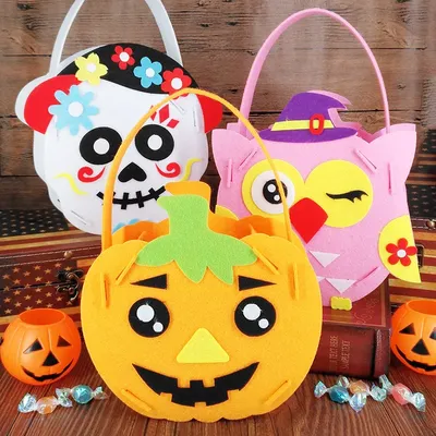 Nuovi mestieri bambini giocattoli per bambini sacchetto di caramelle di Halloween materiale Puzzle