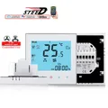 EC 0-10V Drive Signal Adjust Fan&Valve Heat Cool Thermostat for WIFI RS485 Protocol Remote Control