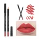 12 Color Sexy Matte Lipstick Pencil Waterproof Lasting Lip Liner Pen Non-stick Cup Lip Liner Contour