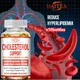 Daitea Cholesterol Support Supplement for DDL Lowering Relief Adrenaline Support Fat Burning