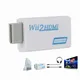 WII to HDMI Converter Full HD 1080P WII to HDMI Wii 2 HDMI Converter 3.5mm Audio for PC HDTV Monitor