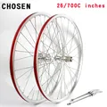 Novatec 700C Road Bike Wheels D041/D042SB Light Bicycle Hubs 26inch MTB bicycle wheel set aluminum