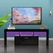LED TV Stand Media Storage Cabinet TV Console for TVs up to 55" - 51.22" x 13.78" x 17.72"
