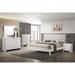 Idell 3 Piece White Sleigh Bedroom Set