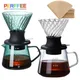 Immersion Coffee Dripper V02 Immersion Drip Coffee Glass Switch Pour Over Coffee Maker Drip Coffee