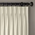 New Light Luxury Germany Velvet Beige Curtains Nordic Simple Bedroom Bay Window Curtains Living Room