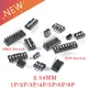 5 teile/los DIP schalter Kippschalter 2 54mm SMD 1 P/2 P/3 P/4 P /5 P/6 P/8 P schwarz 2 54 MM SMD