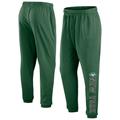 Men's Fanatics Green New York Jets Chop Block Fleece Sweatpants