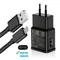 Micro-USB-Kabel Wand-Schnellladegerät für Samsung Galaxy A10 A10S A01 M01 J8 J730 J7 J6 J5 A6 A750 Adaptive Mobile Phone Charging