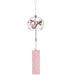 NUOLUX 1pc Japanese Wind Chime Indoor Outdoor Wind Chime Decorative Glass Hanging Chime Tree Decoration