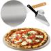 Nuwave 3pc Pizza Set Round Pizza Stone Set for Indoor Electric Ovens and Grill Outdoor Gas BBQ Grilling NuWave Bravo XL