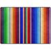 Coolnut Mexican Serape Stripes Area Rug 80 x 58 Pet & Child Friendly Carpet for Living Room Bedroom Dining Room Indoor Outdoor Soft Rug Washable Non Slip Comfortable Area Rug