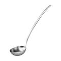 HOMEMAXS 1pc Stainless Steel Hot Pot Spoon Oil Filter Spoon Soup Spoon (Silver)