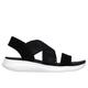Skechers Women's Ultra Flex - Neon Star Sandals in Black, Size 3 | Textile/Synthetic