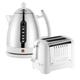 Dualit Lite 1.5L Kettle With 2 Slice Toaster White