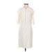 Stella McCartney Casual Dress - Shirtdress: Ivory Dresses - Women's Size 36