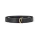 Chloe Pre-owned Womens Chloé Buckle Belt in Black Leather Leather (archived) - One Size