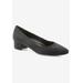 Women's Heidi Ii Pump by Ros Hommerson in Black Micro (Size 11 N)