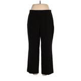 Sag Harbor Casual Pants - High Rise: Black Bottoms - Women's Size 16 Petite