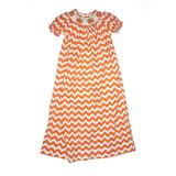 Lolly Wolly Doodle Dress - A-Line: Orange Print Skirts & Dresses - Kids Girl's Size 10