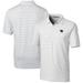 Men's Cutter & Buck White Jacksonville Jaguars Big Tall Forge Pencil Stripe Stretch Polo