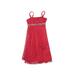 City Triangles Special Occasion Dress - A-Line: Red Print Skirts & Dresses - Kids Girl's Size Small