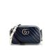 Gucci Leather Crossbody Bag: Blue Bags