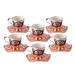 ACAR Espresso Turkish coffee cup set Porcelain/Ceramic in Black/Brown/White | 3.15 H x 2.4 W in | Wayfair 232966