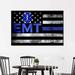 Elephant Stock Medical Doctor EMT Flag Canvas Print | 8" H x 12" W x 1" D | Wayfair RV-267_emt-flag