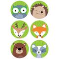 Creative Teaching Press Woodland Friends Designer Cut-Outs in Blue/Brown/Green | 6.25 H x 3.75 W x 1.5 D in | Wayfair CTP8082-6