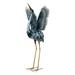 Regal Art & Gift Seablue Crane Decor - UP Metal | 38 H x 21.5 W x 14 D in | Wayfair 13594