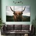 Foundry Select Open Field Highland Cow On Canvas 3 Pieces Set Canvas in Brown | 33 H x 20 W x 1.25 D in | Wayfair 333067DA76274DD0BBF3C7DDEA73CDF6