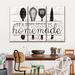 Gracie Oaks Happiness Is Homemade Kitchen Tools On Canvas 3 Pieces Set Canvas in Gray/White | 57 H x 36 W x 1.25 D in | Wayfair