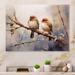 Winston Porter Beige & Sparrow Birds I - Animals Bird Metal Wall Art Prints Metal in Brown | 16 H x 32 W x 1 D in | Wayfair