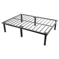 Ebern Designs Haiely Hotel Heavy Duty Steel Platform Bed Base w/ 2" Squared Tube Legs Metal | 22.5 H x 38 W x 79 D in | Wayfair