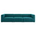 Bartlett Upholstered Fabric 3-Piece Sofa - East End Imports EEI-4514-TEA